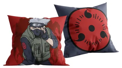 Obrázek produktu pro Polštář Naruto Shippuden, Kakashi, 40x40 cm