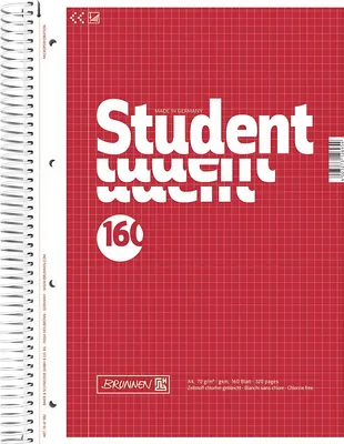 Produktbild von BRUNNEN Collegeblock A4 kariert 160 Blatt 1067982
