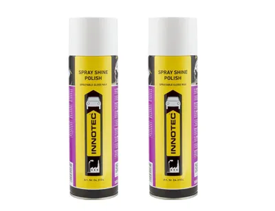 Immagine prodotto di 2 pezzi Innotec Spray Shine Polish lucidante spray di alta qualità - sigillatura rapida e senza sforzo di superfici verniciate e in plastica