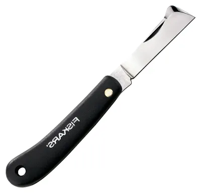 Produktbild von Okuliermesser, Gesamtlänge: 17 cm, Rostfreier Stahl, Schwarz