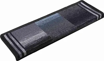 Zdjęcie produktu dla vidaXL Maty na schody samoprzylepne 15 szt. 65x21x4 cm czarno-szare