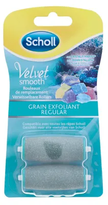 Produktbild von Scholl Velvet Smooth Diamonds Peeling Körnung Regular 2 Stück