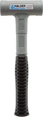 Image de HALDER GreyCraft Marteau de protection 40 mm en nylon sans rebond Marteau en plastique
