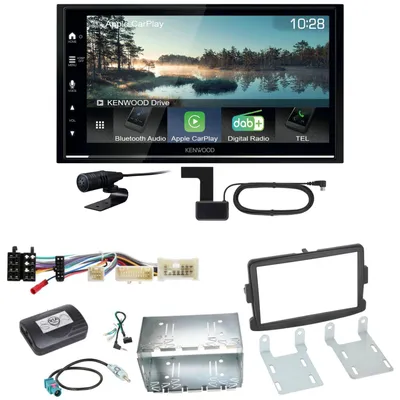 Produktbild von Kenwood DMX7722DABS Android Auto CarPlay Einbauset für Renault Trafic 3
