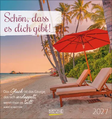 Produktbild von Schön, dass es dich gibt! 2027