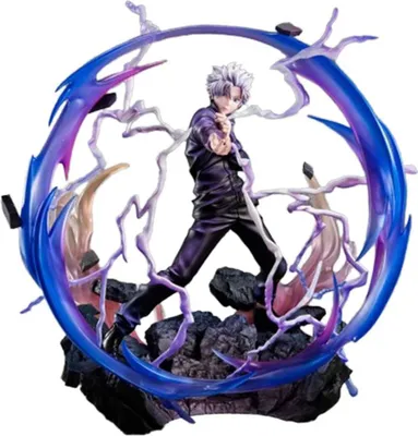 Imagen del producto de Estatua de PVC de Jujutsu Kaisen, versión "Kyoshiki Murasaki" de Satoru Gojo, 26 cm