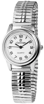 Produktbild von Classique Damenuhr mit Metallzugband