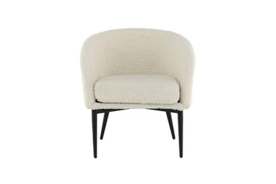 Produktbild von Venture Home krzesło akcentujące Fluffy White
