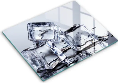 Produktbild von Abdeckung Glas - Küchenabdeckung - 40x52 cm - Abdeckplatte - Eiswürfel
