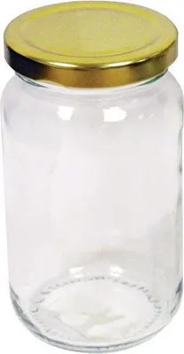 Immagine prodotto di Tala Barattolo rotondo per conserve con coperchio a vite dorato 454g /1,1lb WI883 (Taglia unica) (Un colore)