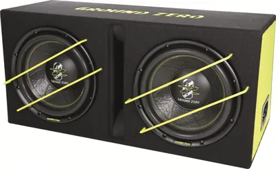 Obrázok produktu pre Ground Zero GZIB 2.12SPL - 2x 30 cm basreflexový subwoofer s výkonom 2000 W SPL