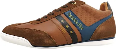 Produktbild von Pantofola d`oro Vasto Low sportlicher Schnürer Braun in Gr. 45