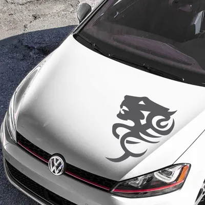 Produktbild von Aufkleber - Autoaufkleber "TigerTribal" 80cm x 56cm dunkelgrau - Tuning Carystyling Heckscheibe Auto