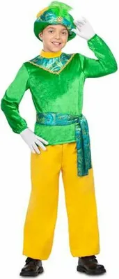 Produktbild von Verkleidung für Kinder My Other Me grün Hut Jacke Hosen - 5-6 Jahre