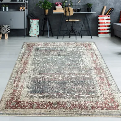Immagine prodotto di Tappeto orientale rosso e beige - Dimensioni: 160 x 230 cm