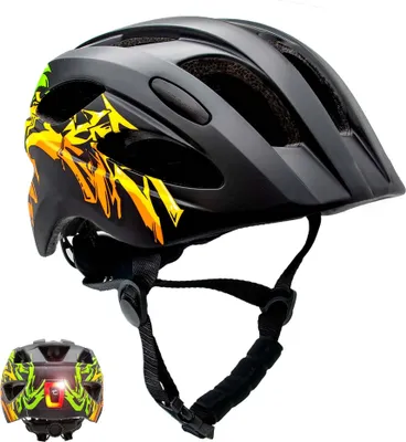 Produktbild von Kinderfahrradhelm 6-12 Jahre |Grafitti Gelb| EN1078