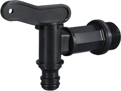 Produktbild von Kunststof regenwaterspuit 3/4" mit O-Ring und Dichtband