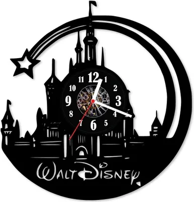 Zdjęcie produktu dla Zegar ścienny z płyty winylowej Walt Disney 26.13