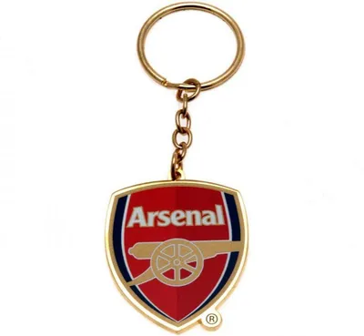 Immagine prodotto di Arsenal FC - Set di portachiavi e distintivi TA13835 (taglia unica) (rosso)