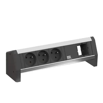 Produktbild von BACHMANN DESK 3xUTE 1xCM Strom 1,0m GST18
