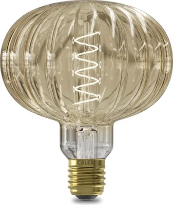 Produktbild von Calex LED Lampe E27, Flex Filament, Amber, 2000K Warmweißes Licht, Dimmbar
