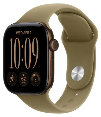 Image de Apple Watch Series 12, écran tactile OLED, 64 Go de stockage, Wi-Fi, GPS, 32,2 g