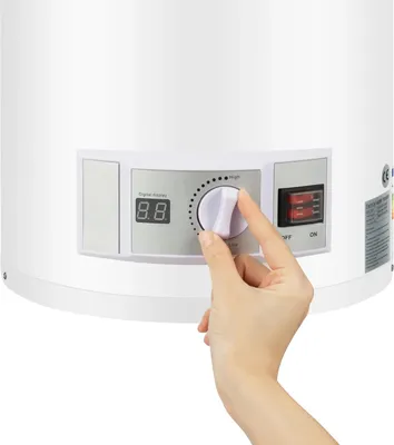 Obrázok produktu pre Elektrický zásobník teplej vody, 80 l zásobník, LED displej, 220 V, biely