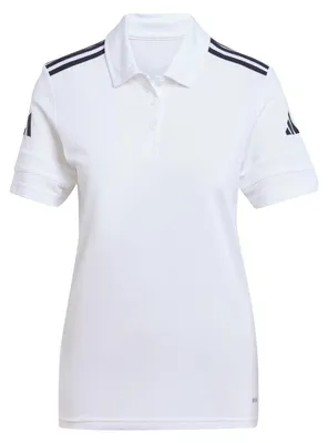 Produktbild von adidas Squadra 25 Baumwolle Poloshirt white/black L (Damen)