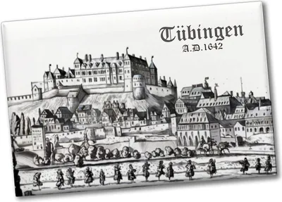 Produktbild von Tübingen 1642 Hohentübingen Souvenir Souvenir Magnet