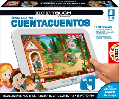 Produktbild von Junior-Tastspiel educa touch junior erase once upon a time...Geschichtenerzählen für 2-6 Jährige educa erras