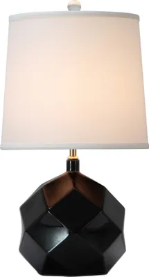 Produktbild von Fine Asianliving Chinesische Tischlampe Porzellan mit Lampenschirm E27 Orientalische Tischleuchte Keramik Nachttischlampen Schlafzimmer Wohnzimmer