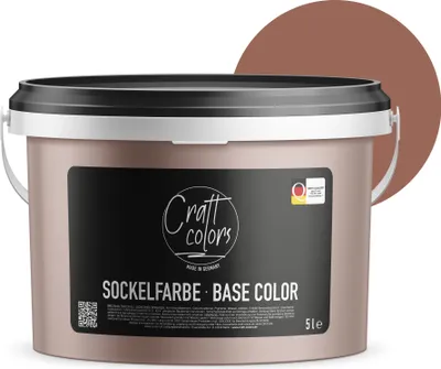 Produktbild von Sockelfarbe 5L Sandstein | hochwertige Farbe für Beton, Mauerwerk, Kellerwand, Fassade & Dachflächen | Nassabriebklasse 1 |  Germany | Für stark beanspruchte Flächen | Wetter & UV-Beständig