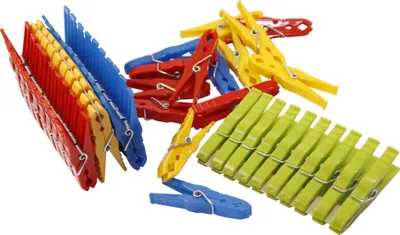 Produktbild von Helo | Luran-Wäscheklammern | bunt | 50er Pack | Die extra Starke