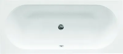 Produktbild von Aqua For You | Besco Vitae Badewanne - 180 x 80 Cm - Antibakterielle Beschichtung - Acrylwanne - Rechteckige - Badewanne mit Siphon