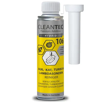 Produktbild von CLEANTEC 106 Kat AGR Ventil Turbo Lambdasonden Reiniger für Benzin & Diesel 300 ml