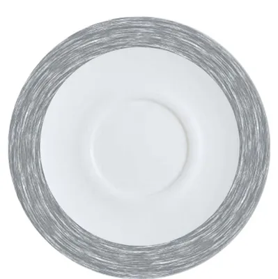 Produktbild von Brush Grey Untertasse 14cm - 6 Stück