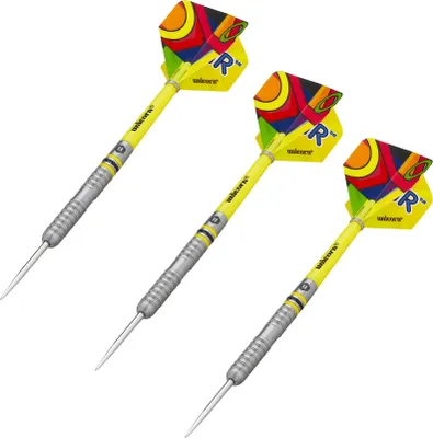 Image de Licorne - Set de fléchettes "Flair" 3-pack RD3367 (23 g) (Jaune/Multicolore)