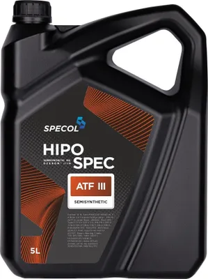 Produktbild von SPECOL Hipospec ATF III ATF III Automatikgetriebeöl Teilsynthetiköl Rot 5L 100936 für VW Golf IV Schrägheck (1J1) Golf V Schrägheck (1K1) POLO (9N)