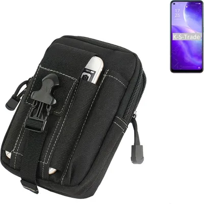 Produktbild von K-S-Trade Gürtel Tasche kompatibel mit Oppo Reno5 Z 5G Gürteltasche Holster Schutz Hülle Handy Hülle Smartphone outdoor Handy-Hülle schwarz