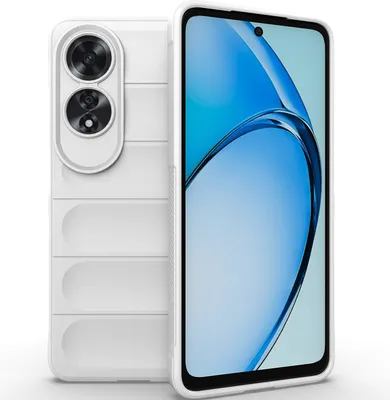 Produktbild von Handyhülle für Oppo A60 Weich TPU Silikon Stossfest Anti-rutsch Hülle Weiß
