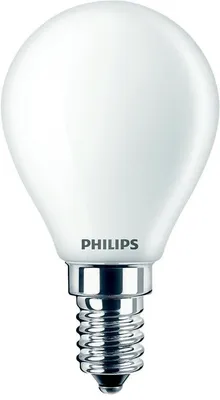 Immagine prodotto di Philips CorePro P45 candela LED opaca a goccia E14 2,2W 250lm bianco caldo 2700K come 25W 8719514346819