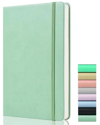 Produktbild von Notizbuch A5 Dotted Journal 172 Seiten 120gsm Papier  Hardcover Hellgrün