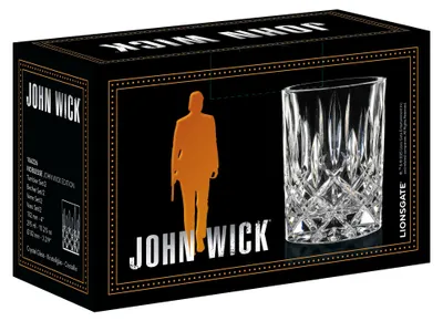Immagine prodotto di Nachtmann 2-teiliges Whisky Gläser Set, 295 ml, John Wick, 106226, Whisky Tumbler aus Kristallglas, Whiskygläser spülmaschinenfest