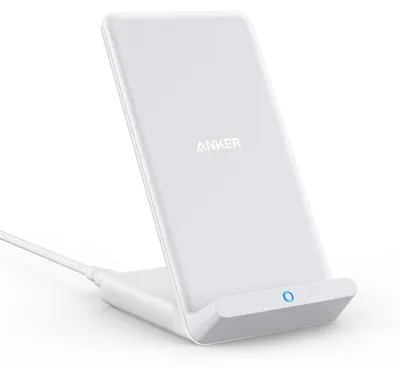 Produktbild von Anker Induktive Ladestation, Qi-, Geeignet für iPhone 15 Pro Max/15 Pro/15/14/12/11/X Serie,10W Schnellladefunktion für Galaxy S25/S24/S23 (Ohne Netzteil)