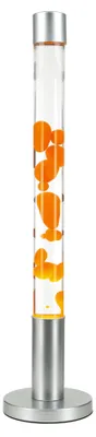 Produktbild von Lavalampe groß ALAN Retro 76 cm Orange Zylinder Magma Bodenleuchte