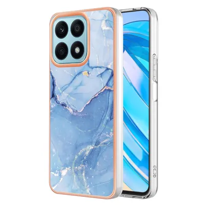 Immagine prodotto di Custodia per Honor X8A, custodia in silicone TPU a fantasia, paraurti antiurto blu