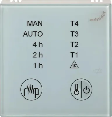 Image de Accessoires Zehnder, unité demodèle 1, pour thermoplongeur WIVAR II, blanc, 1 pièce.