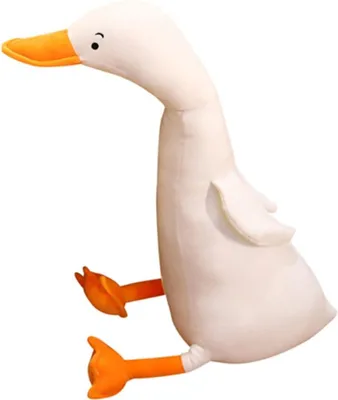 Obrázok produktu pre Plyšový labuť, plyšová hračka, 65 cm, mäkká, ideálna ako vankúšik, hračka pre deti