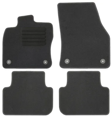 Produktbild von Fußmatten-Set für VW Golf Sportsvan 05/2014-06/2020, 4-teilig, Schwarz