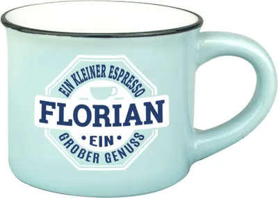 Produktbild von Persönliche Espressotasse Mokkatasse - Florian